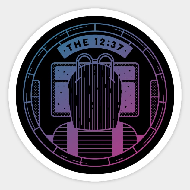 Gradient Logo Sticker by the1237